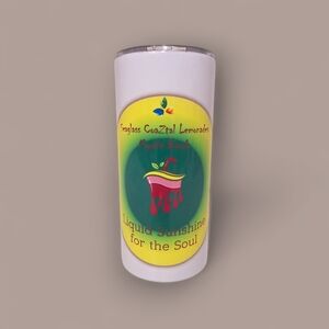 Colorful Tumbler - Seaglass CoaZtal Lemonades 20oz Thick COMES WITH FREE STICKER